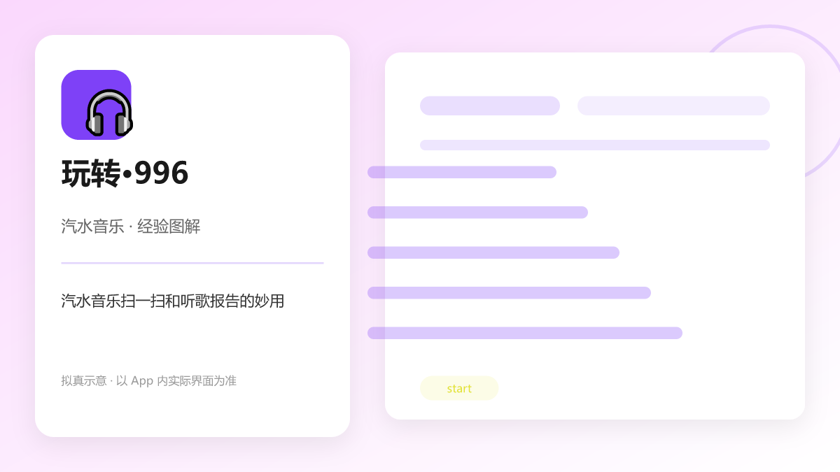 汽水音乐扫一扫和听歌报告的妙用 图解